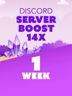 Discord Server - 14x Boost - 1 Week Subscription (Global) - Digital Key