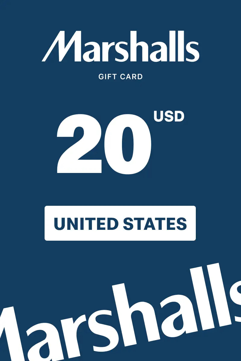 Marshalls 20 USD Gift Card (United States) - Digital Key