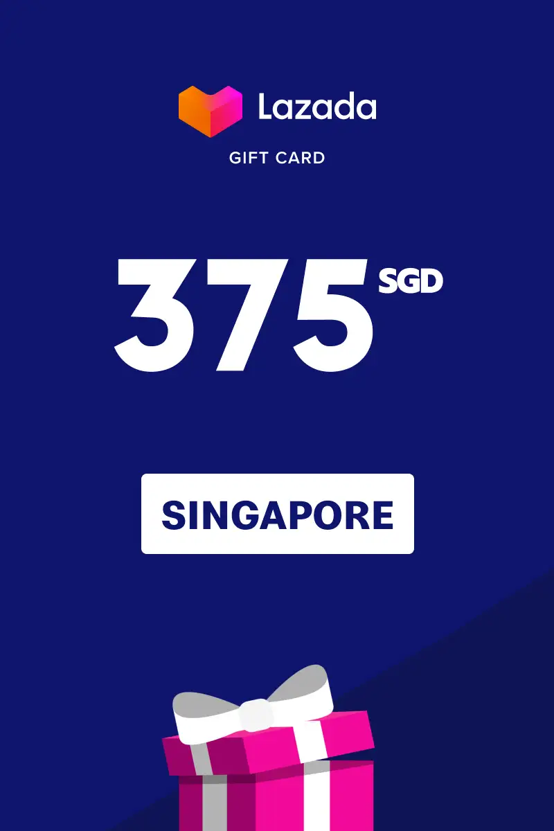 Lazada 375 SGD Gift Card (Singapore) - Digital Key