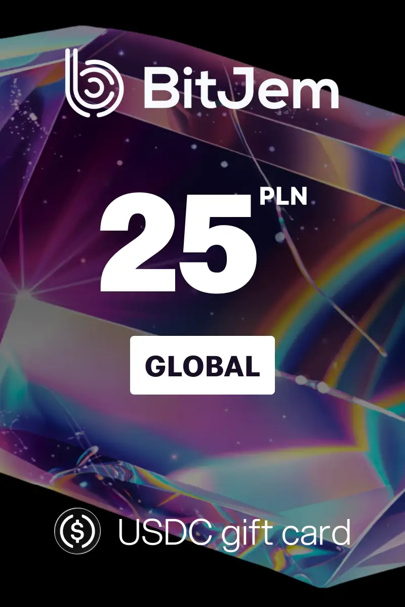 BitJem (USDC) 25 PLN Crypto Gift Card (Global) - Digital Key