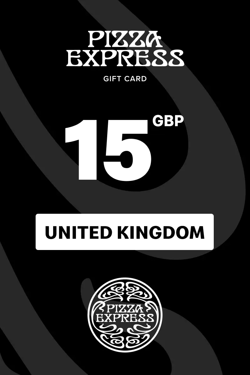 Pizza Express 15 GBP Gift Card (United Kingdom) - Digital Key