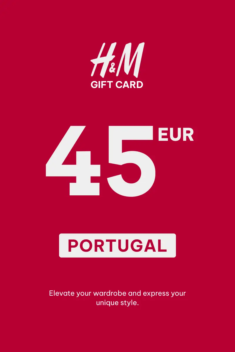 HandM 45 EUR Gift Card (Portugal) - Digital Key