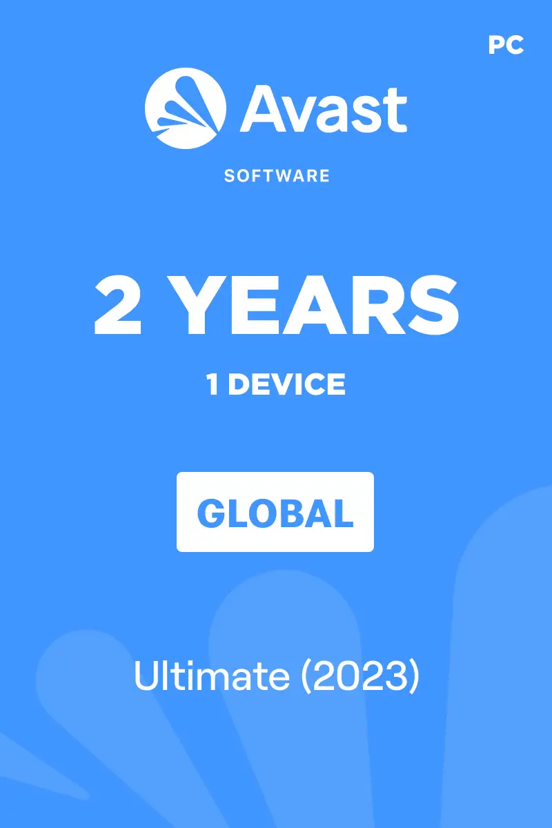 Avast Ultimate (2023) (Global) (PC) 1 Device 2 Years - Digital Key