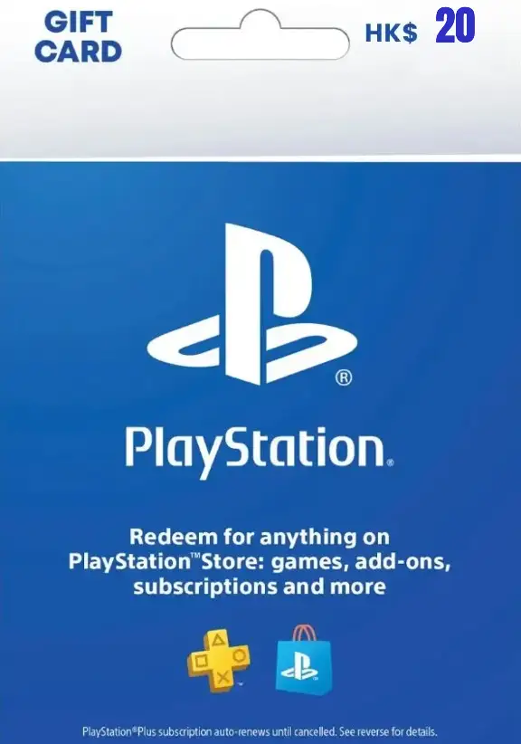 

PlayStation Store $20 HKD Gift Card (HK) - Digital Code