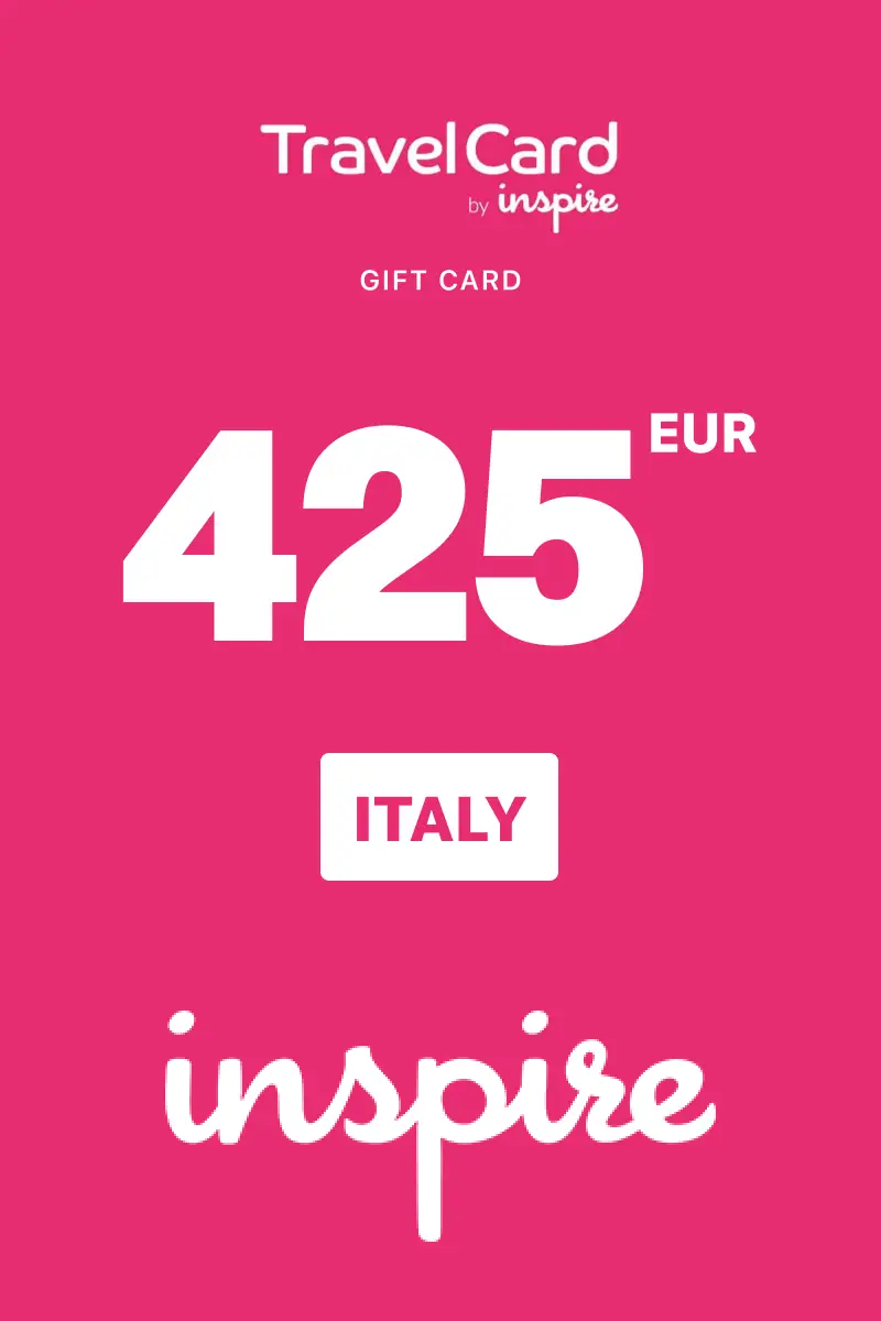 TravelCard by Inspire 425 EUR Gift Card (Italy) - Digital Key