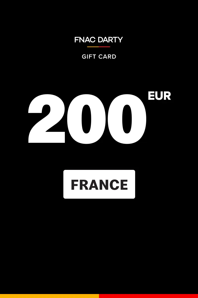 Fnac Darty 200 EUR Gift Card (France) - Digital Key