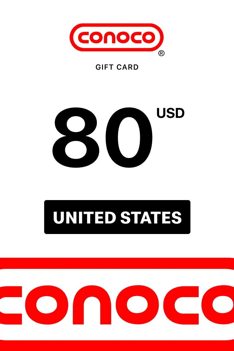 Conoco 80 USD Gift Card (United States) - Digital Key