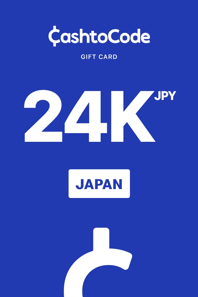 CashtoCode 24000 JPY Gift Card (Japan) - Digital Key