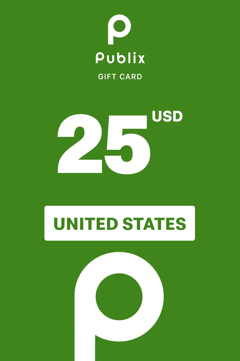 Publix 25 USD Gift Card (United States) - Digital Key