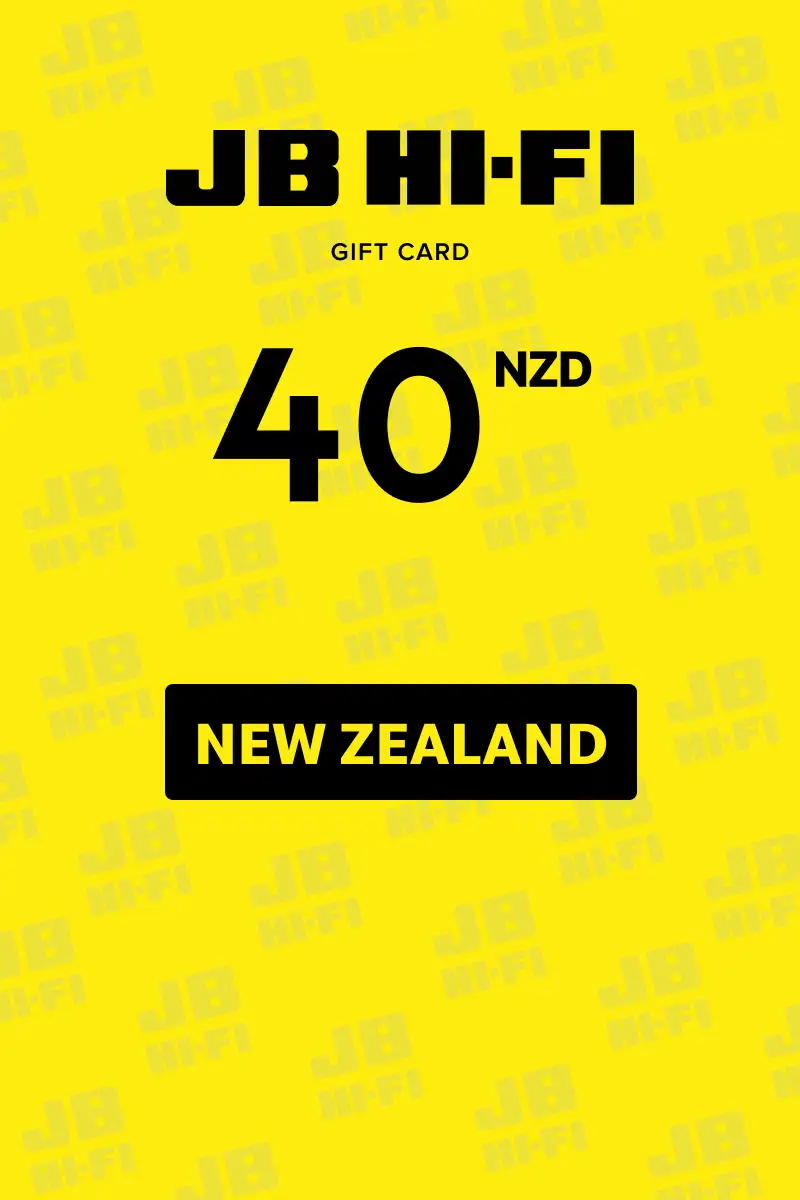 JB HI-FI 40 NZD Gift Card (New Zealand) - Digital Key