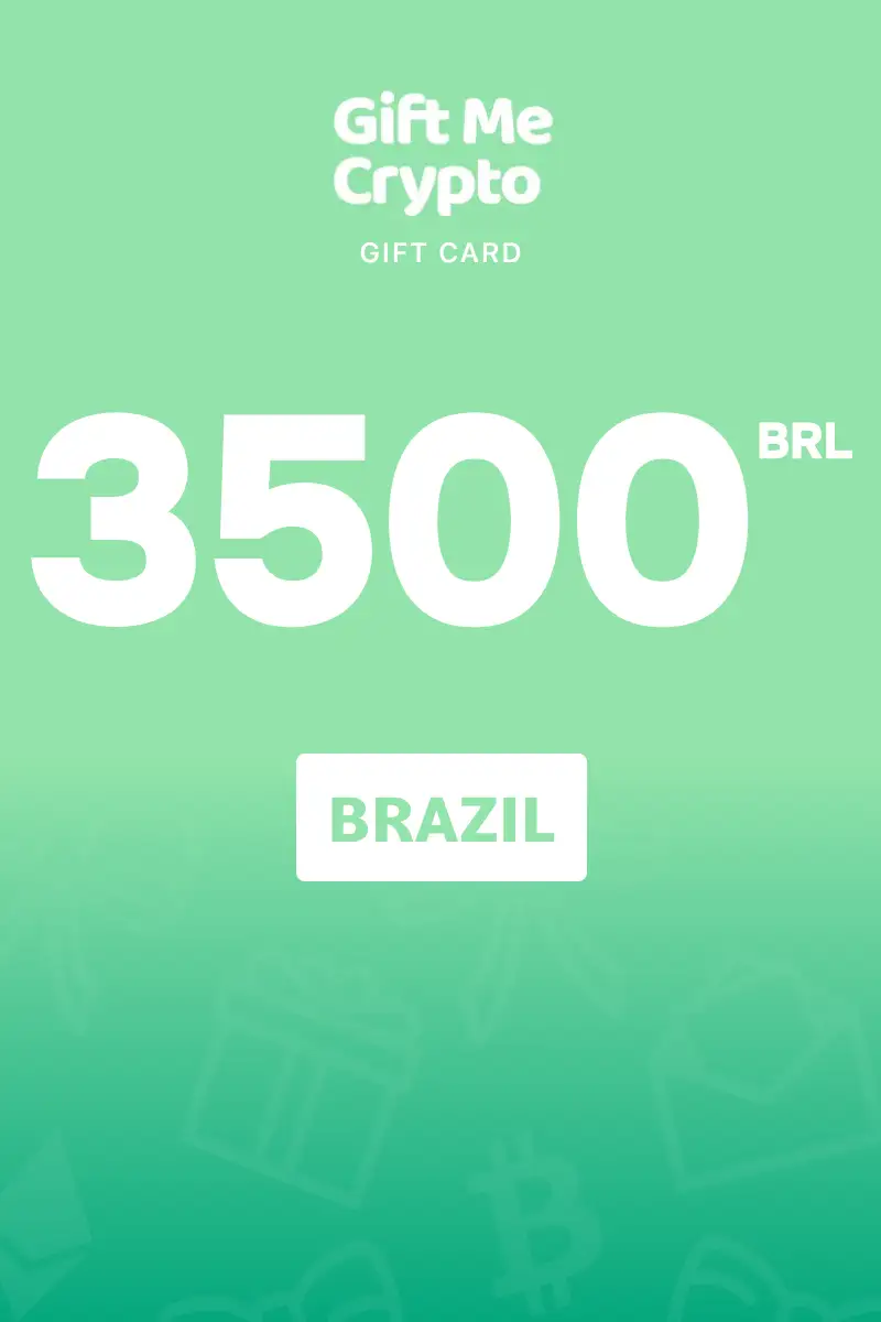 Gift Me Crypto 3500 BRL Gift Card (Brazil) - Digital Key