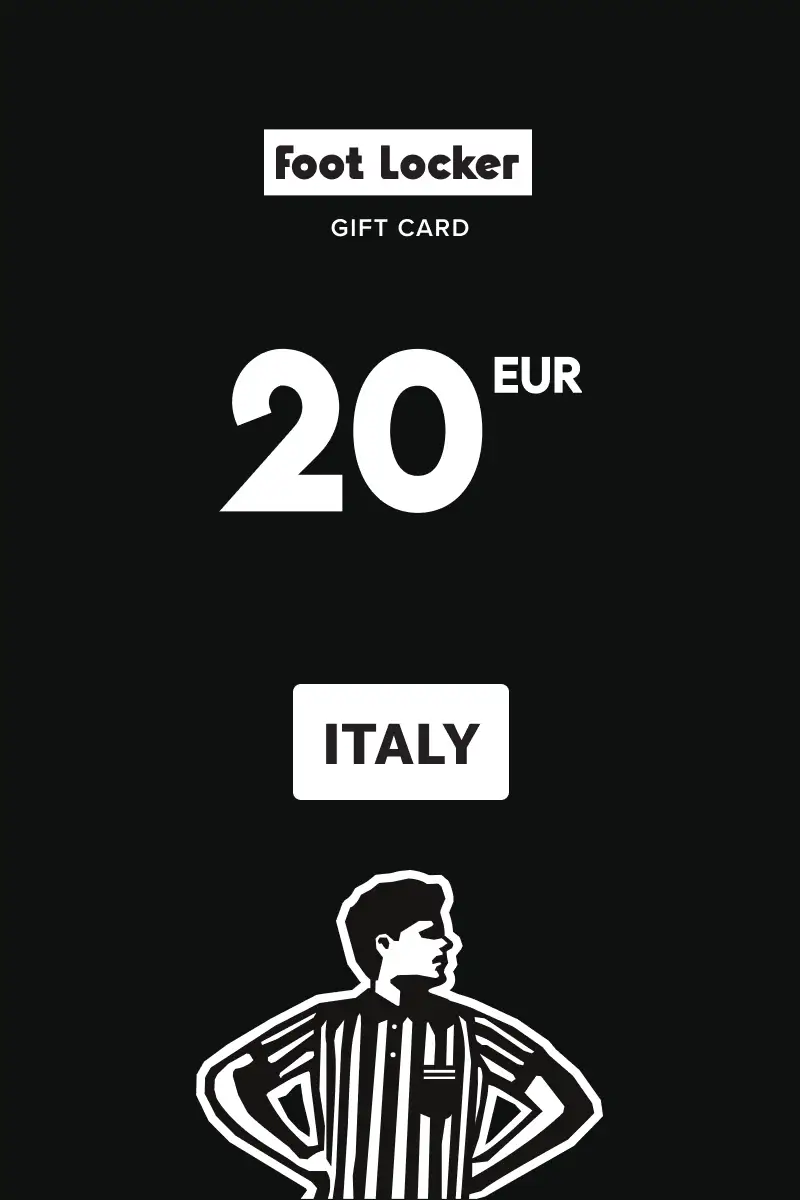 Foot Locker 20 EUR Gift Card (Italy) - Digital Key