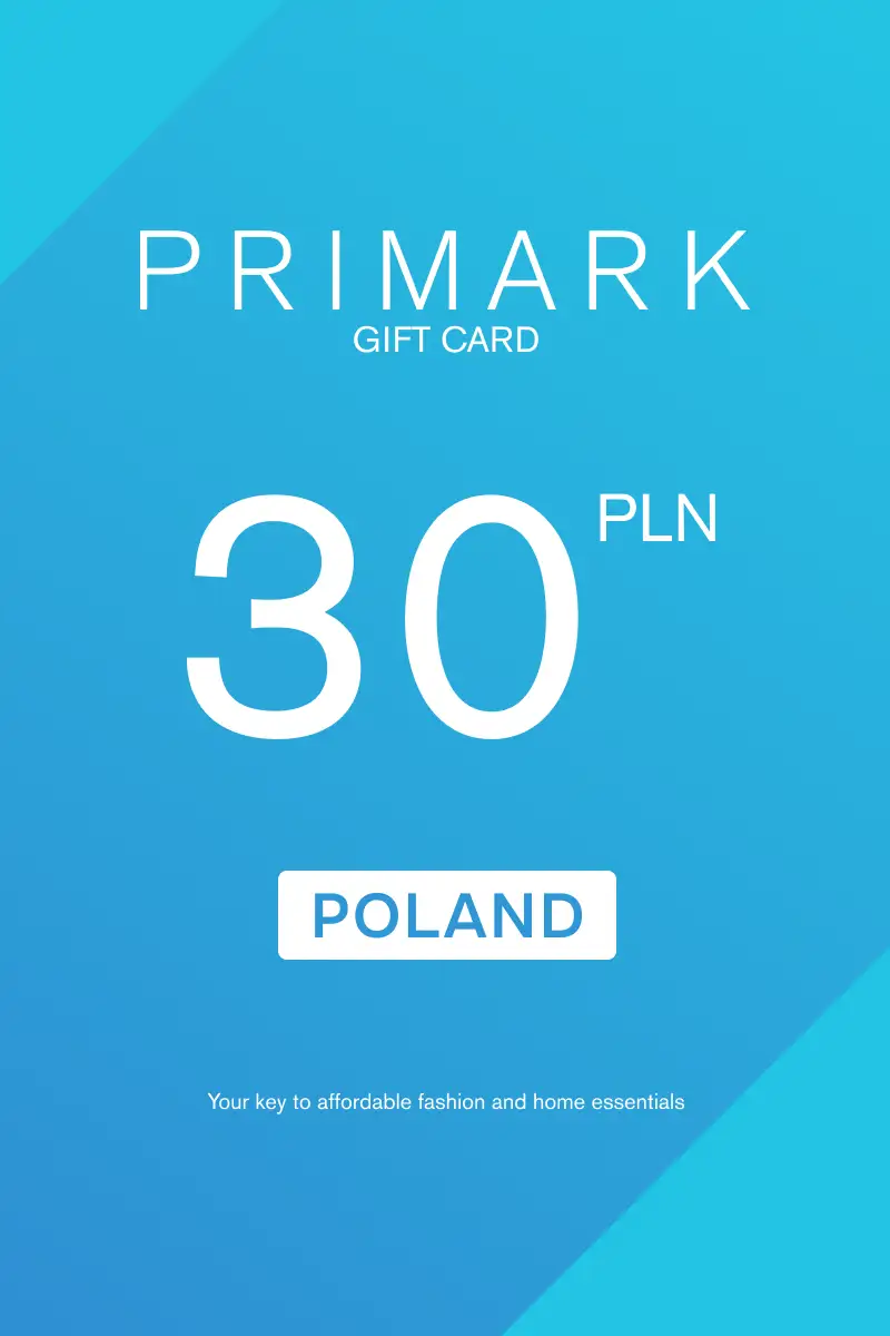 Primark 30 PLN Gift Card (Poland) - Digital Key