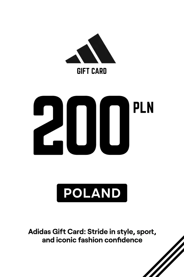 Adidas 200 PLN Gift Card (Poland) - Digital Key