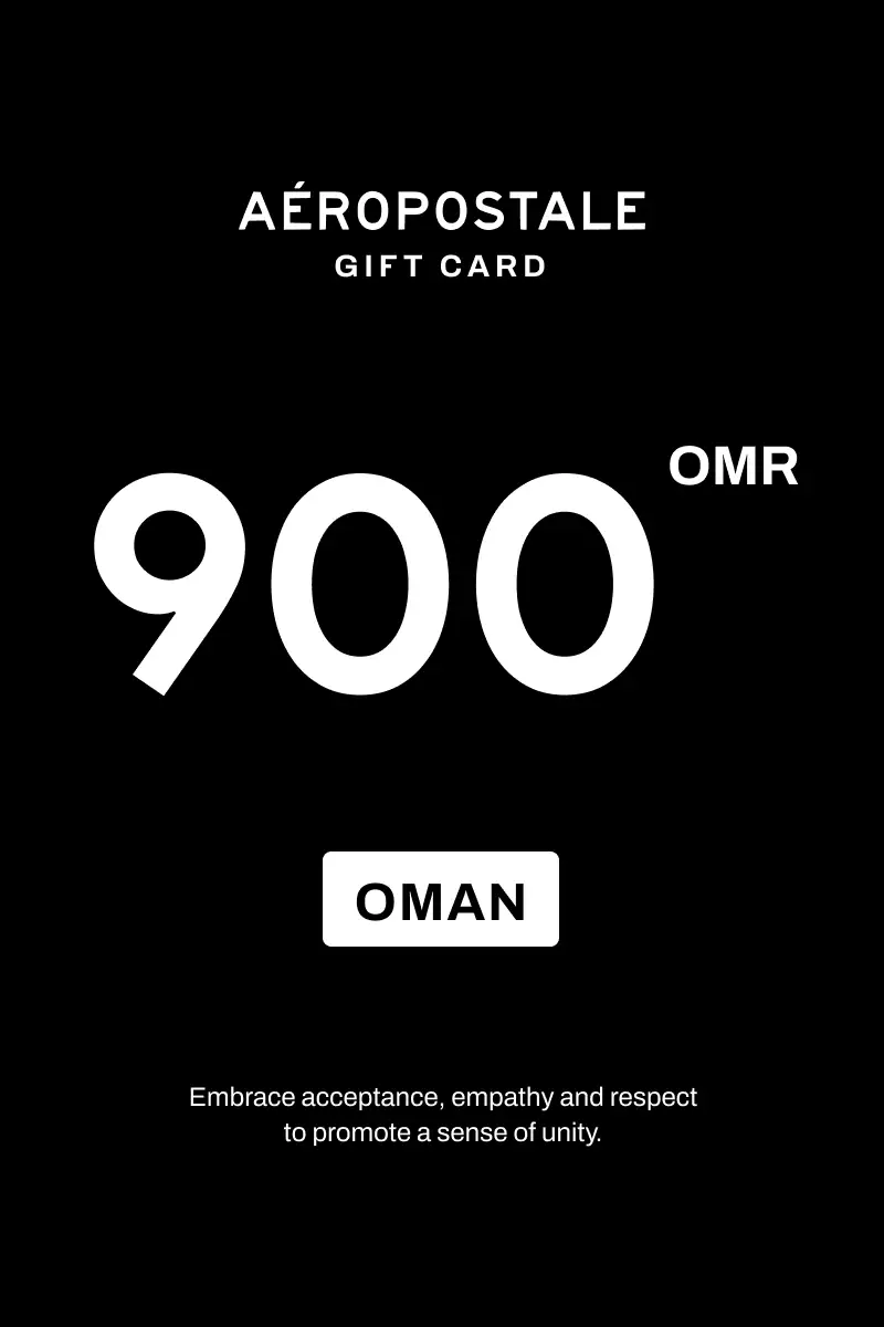 Aeropostale 900 OMR Gift Card (Oman) - Digital Key