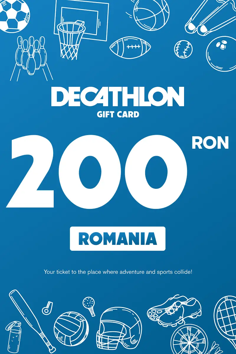 Decathlon 200 RON Gift Card (Romania) - Digital Key