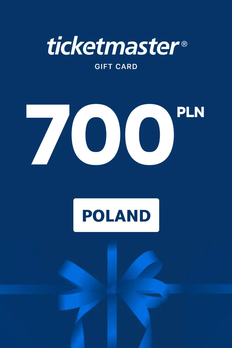 Ticketmaster 700 PLN Gift Card (Poland) - Digital Key