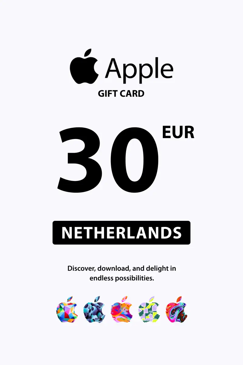 Apple 30 EUR Gift Card (Netherlands) - Digital Key