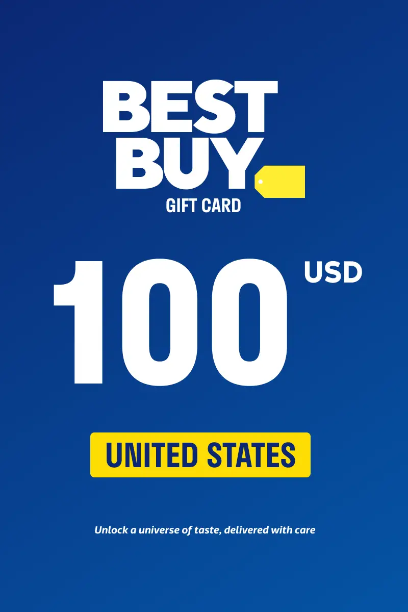 Best Buy 100 USD Gift Card (United States) - Digital Key