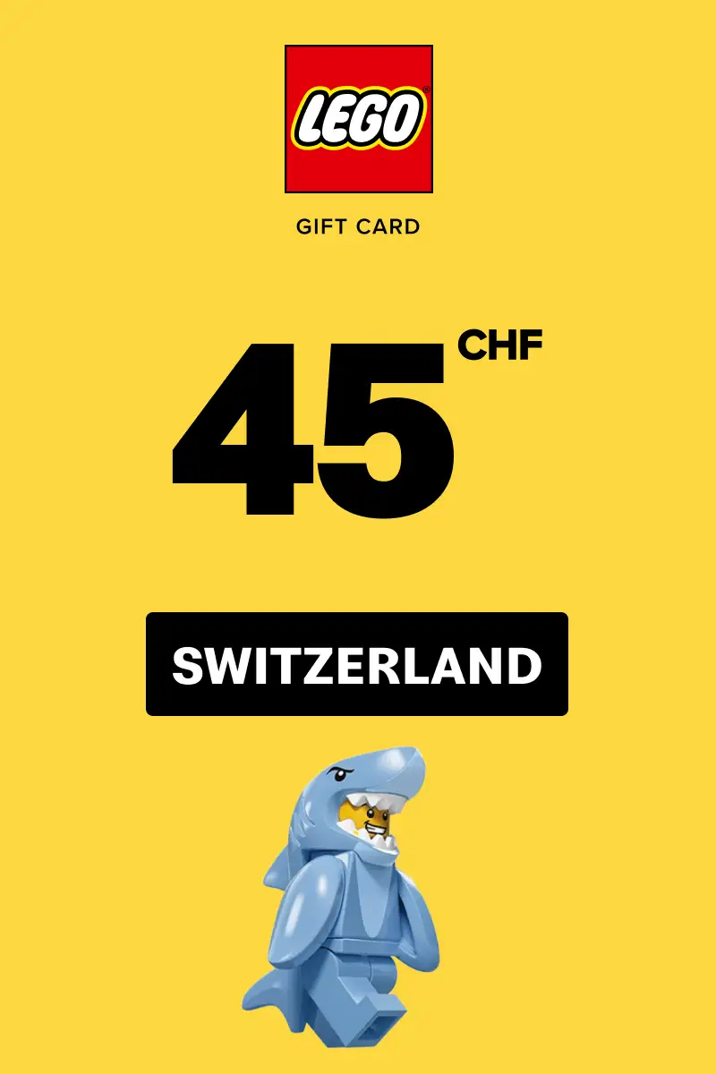 LEGO 45 CHF Gift Card (Switzerland) - Digital Key afbeelding 1