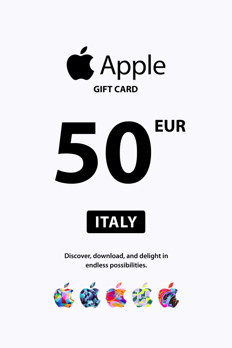 Apple 50 EUR Gift Card (Italy) - Digital Key