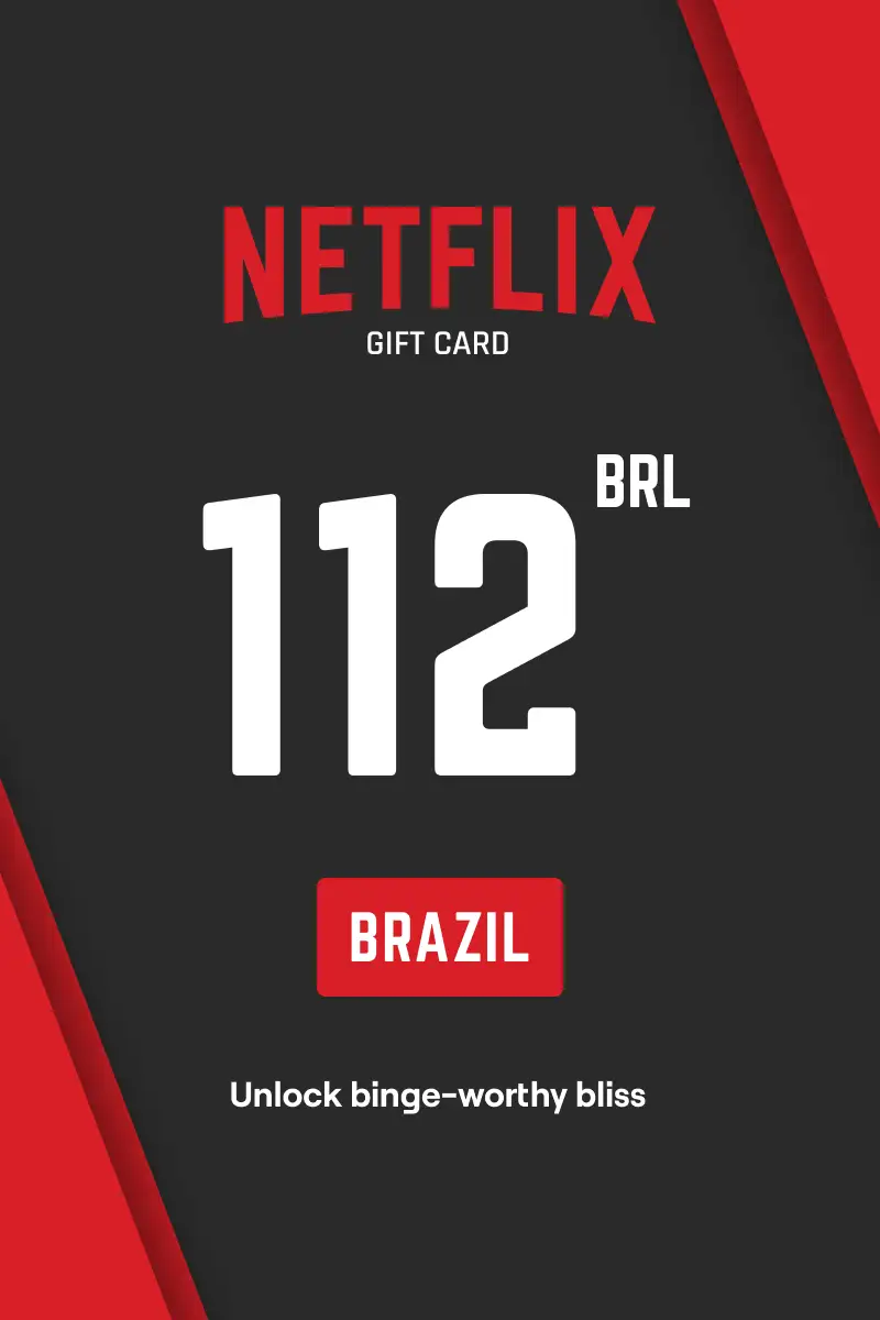 Netflix 112 BRL Gift Card (Brazil) - Digital Key
