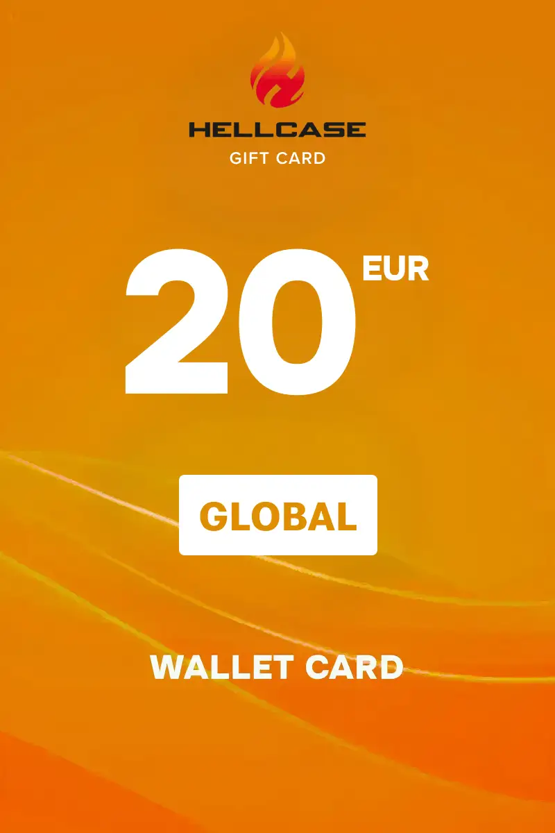 Wallet Card by HELLCASE.COM 20 USD Gift Card (Global) - Digital Key