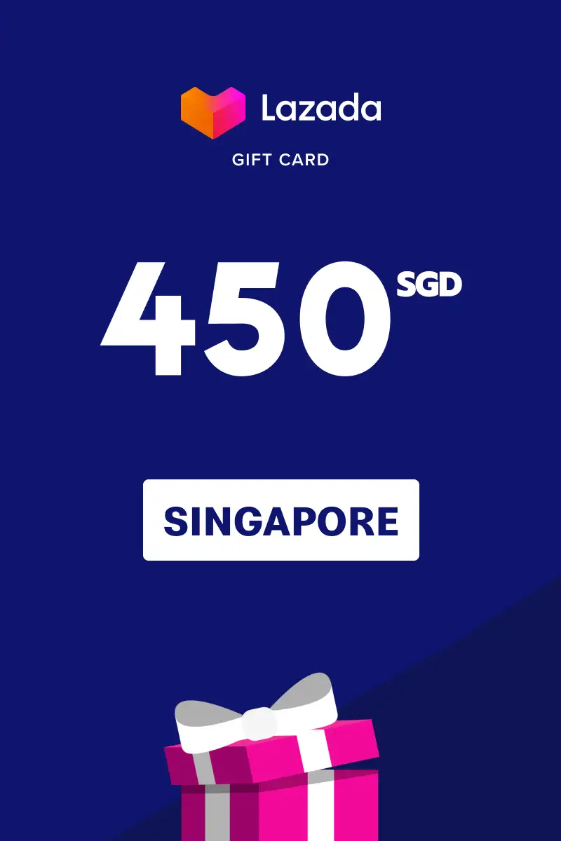 Lazada 450 SGD Gift Card (Singapore) - Digital Key