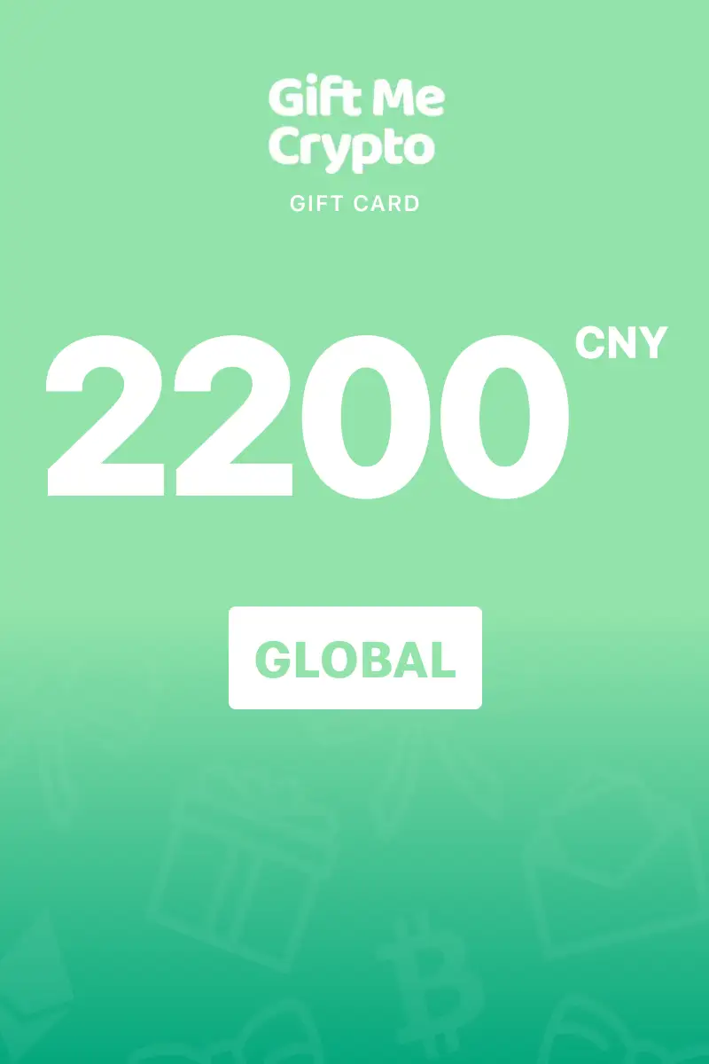 Gift Me Crypto 2200 CNY Gift Card (Global) - Digital Key