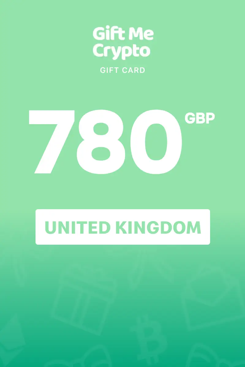 Gift Me Crypto (ETH) 780 GBP Gift Card (United Kingdom) - Digital Key