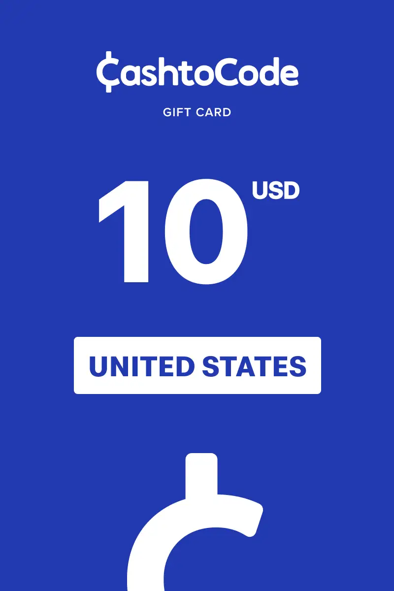 CashtoCode 10 USD Gift Card (United States) - Digital Key