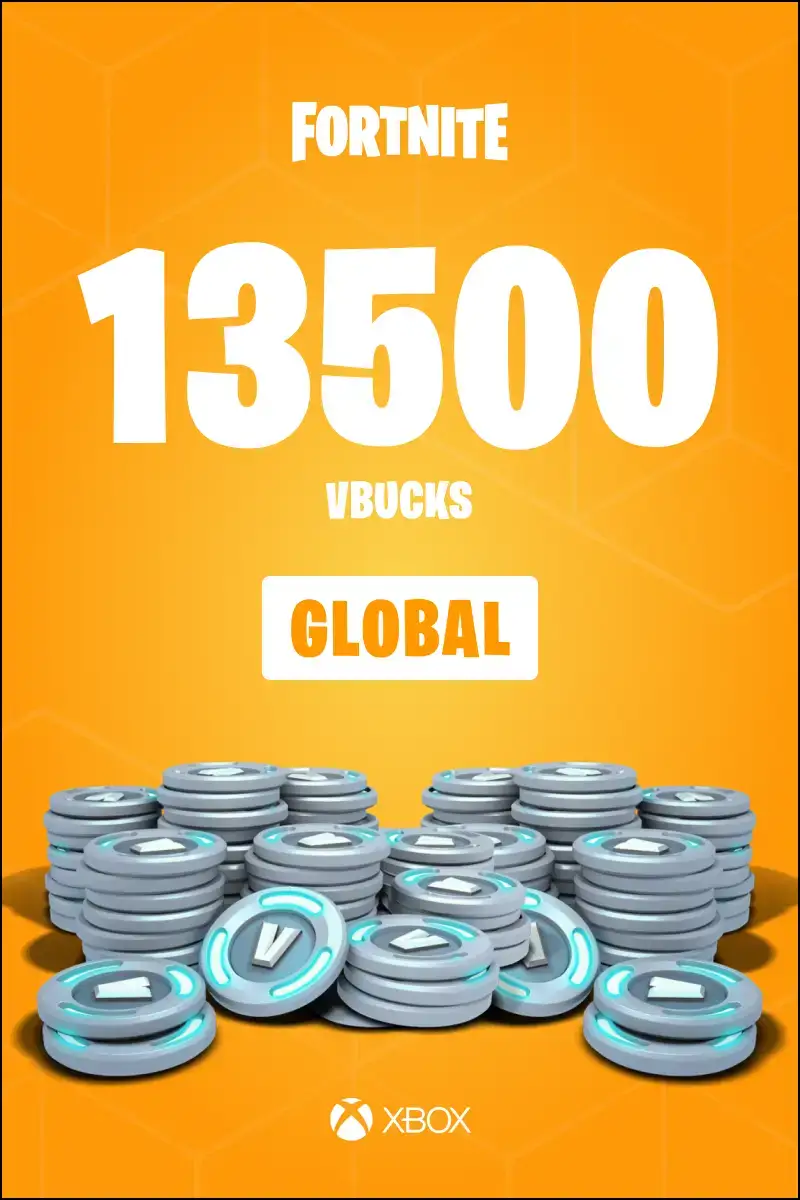 Fortnite - 13500 V-Bucks Card (Global) (Xbox One / Xbox Series X|S) - Xbox Live - Digital Key