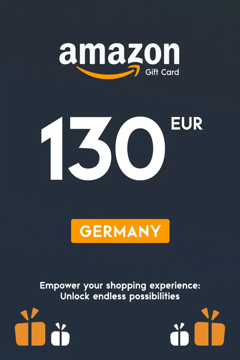 Amazon 130 EUR Gift Card (Germany) - Digital Key