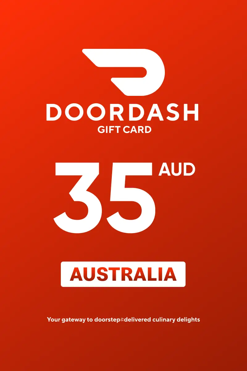 DoorDash 35 AUD Gift Card (Australia) - Digital Key