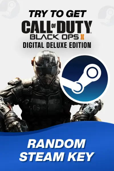 Try to Get Call of Duty - Black Ops II Digital Deluxe Edition - Random 1 Key (Global) (PC) - Steam - Digital Key