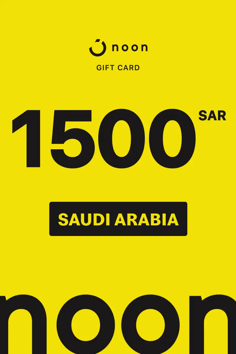 Noon 1500 SAR Gift Card (Saudi Arabia) - Digital Key