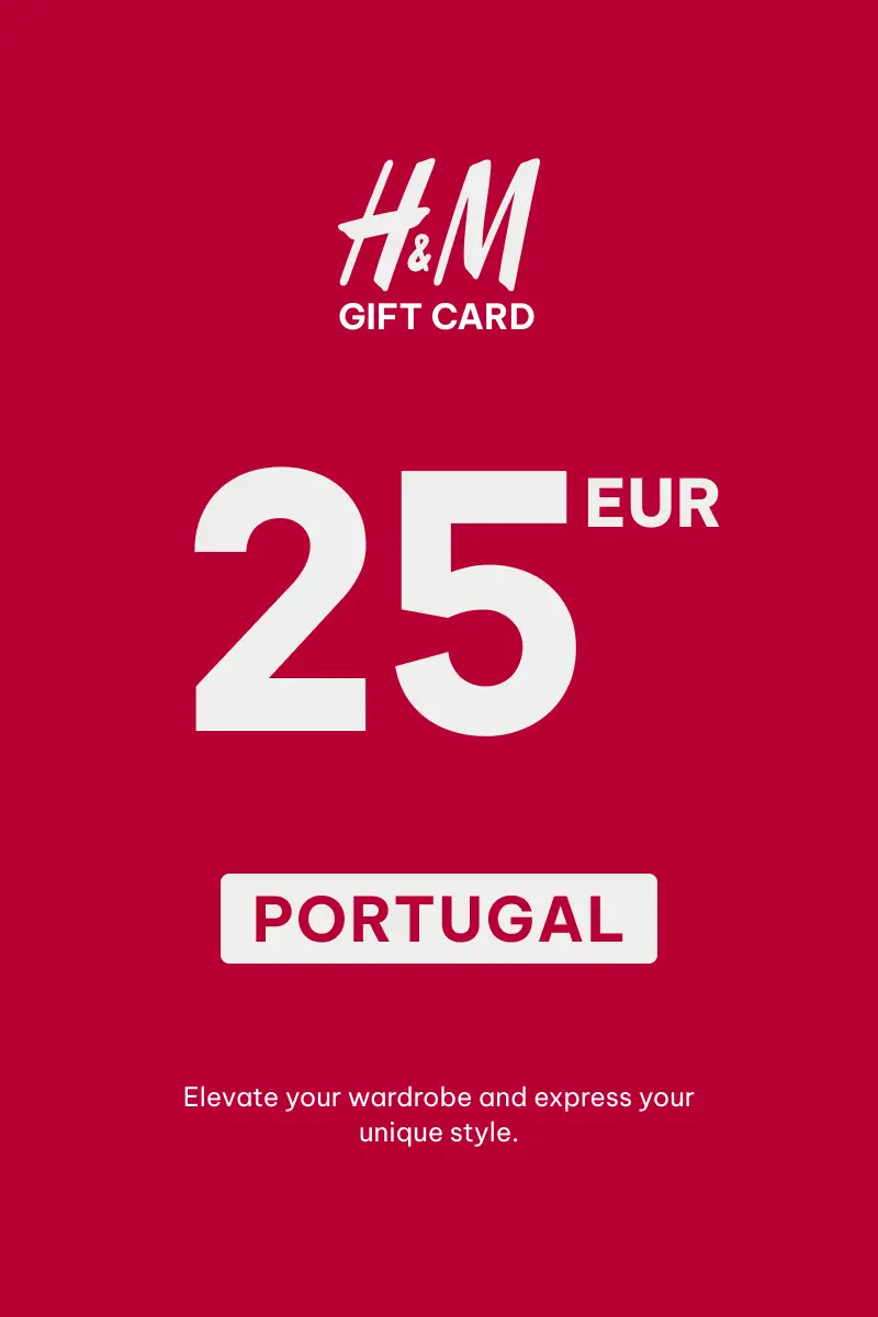 HandM 25 EUR Gift Card (Portugal) - Digital Key