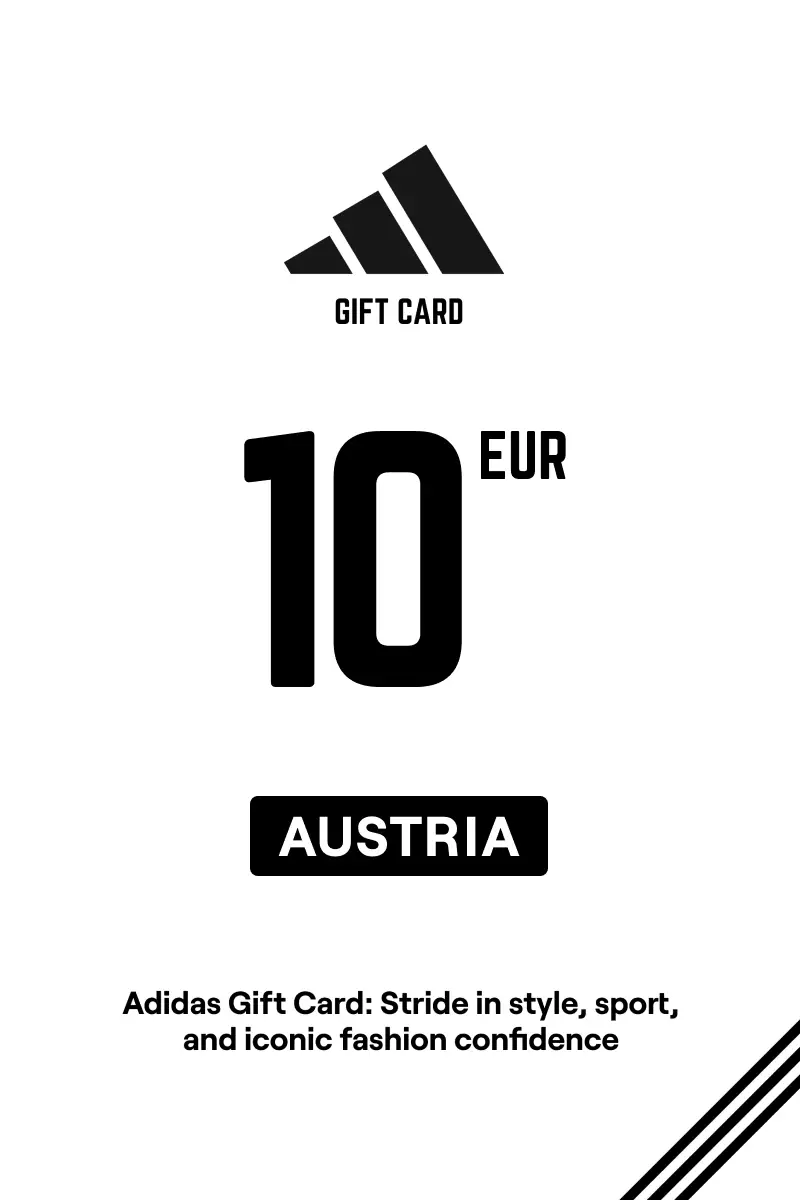 Adidas 10 EUR Gift Card (Austria) - Digital Key