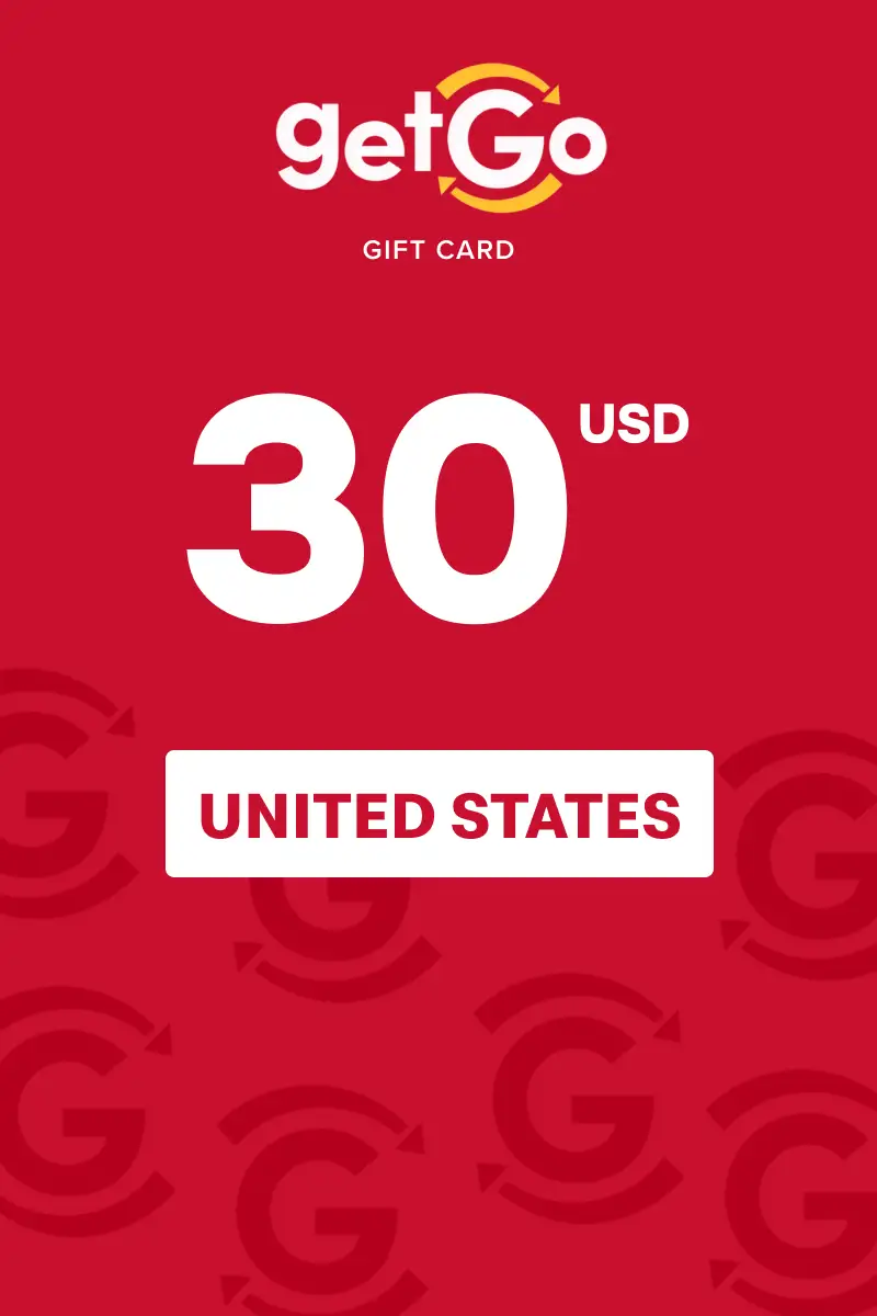 GetGo 30 USD Gift Card (United States) - Digital Key