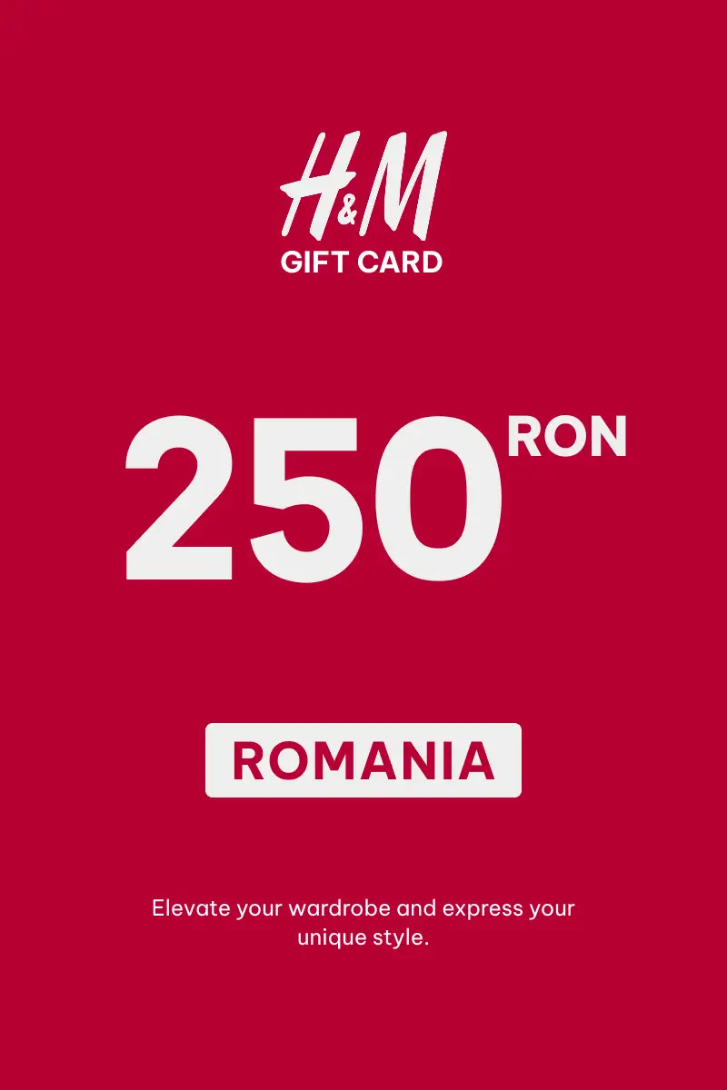 HandM 250 RON Gift Card (Romania) - Digital Key