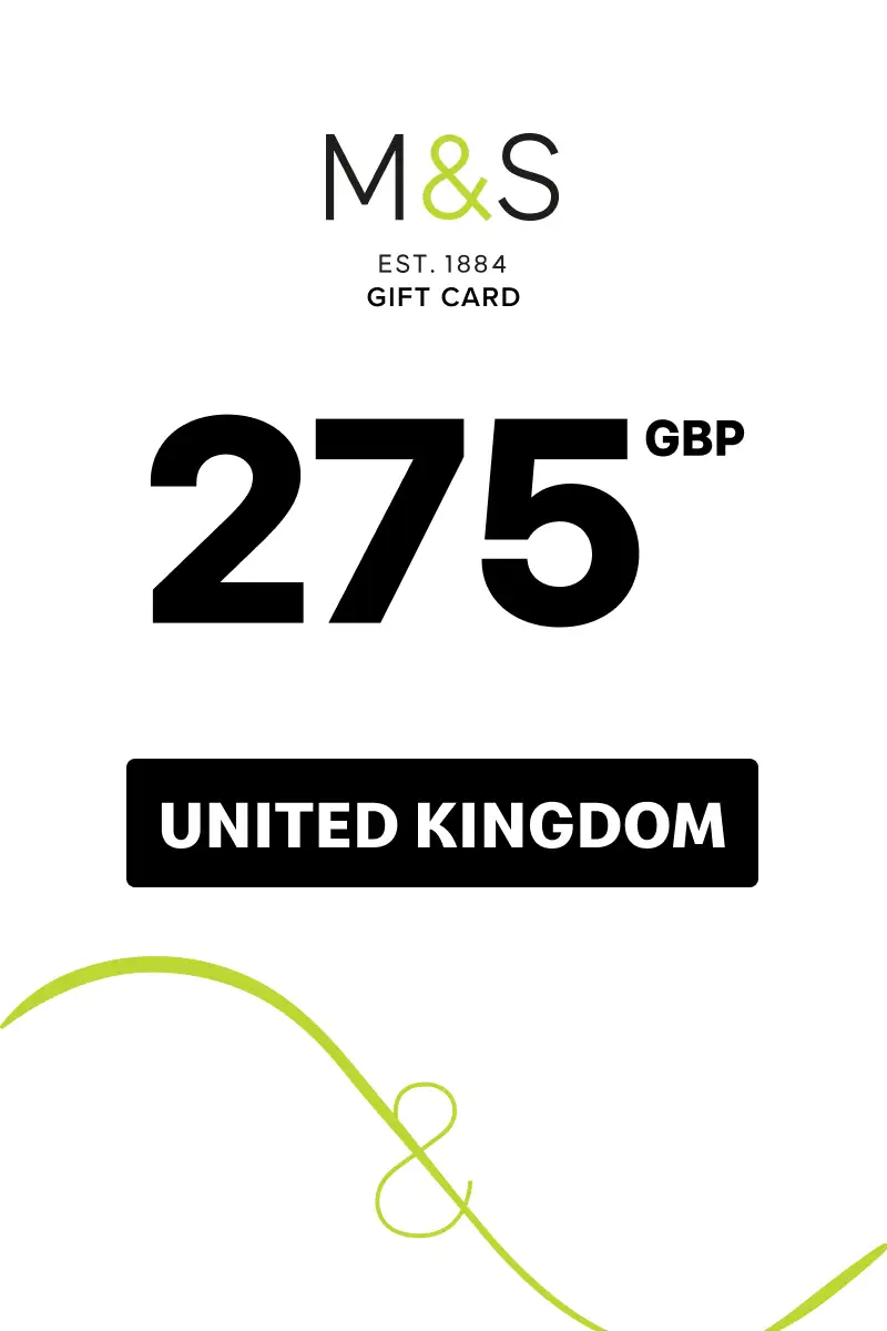 Marks and Spencer 275 GBP Gift Card (United Kingdom) - Digital Key