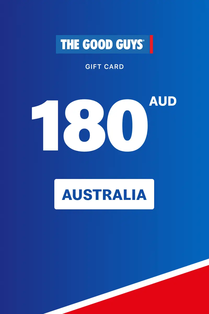 The Good Guys 180 AUD Gift Card (Australia) - Digital Key