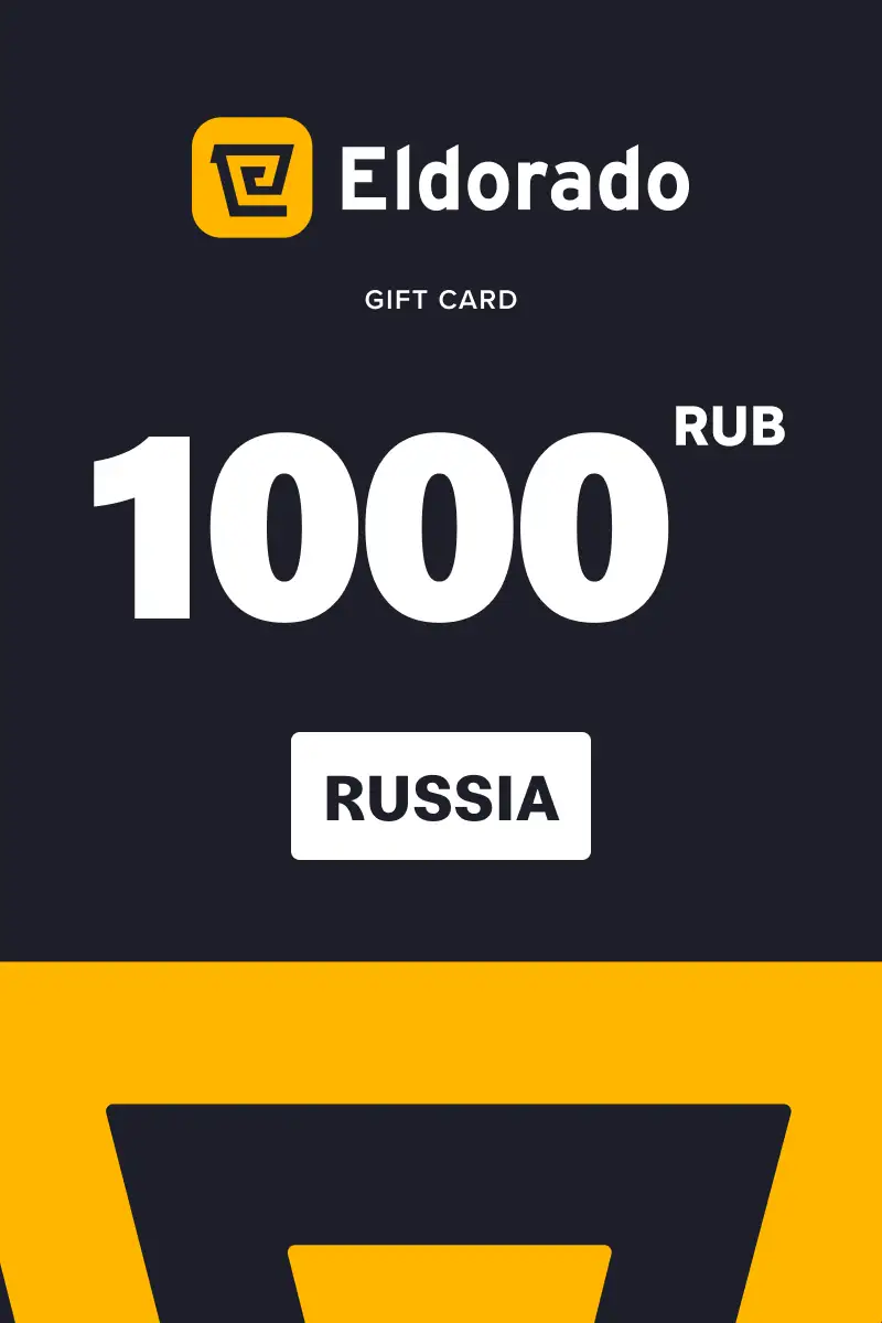 Eldorado 1000 RUB Gift Card (Russia) - Digital Key