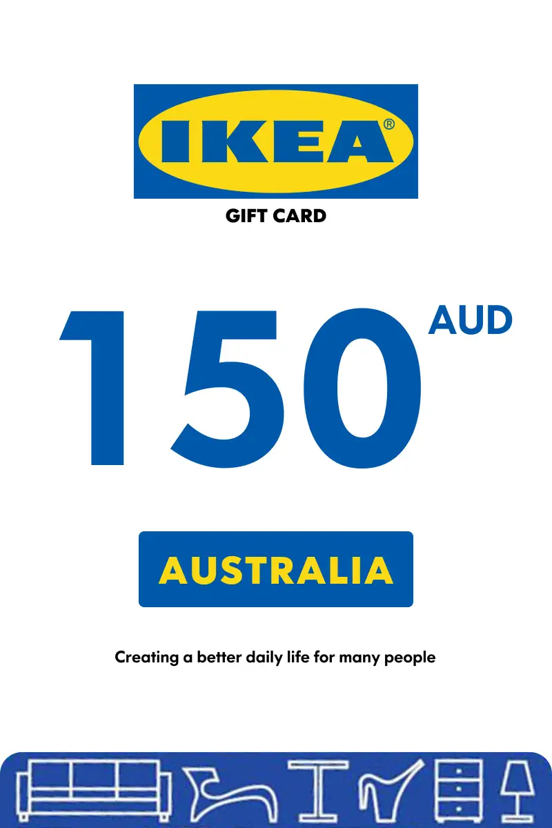 IKEA 150 AUD Gift Card (Australia) - Digital Key