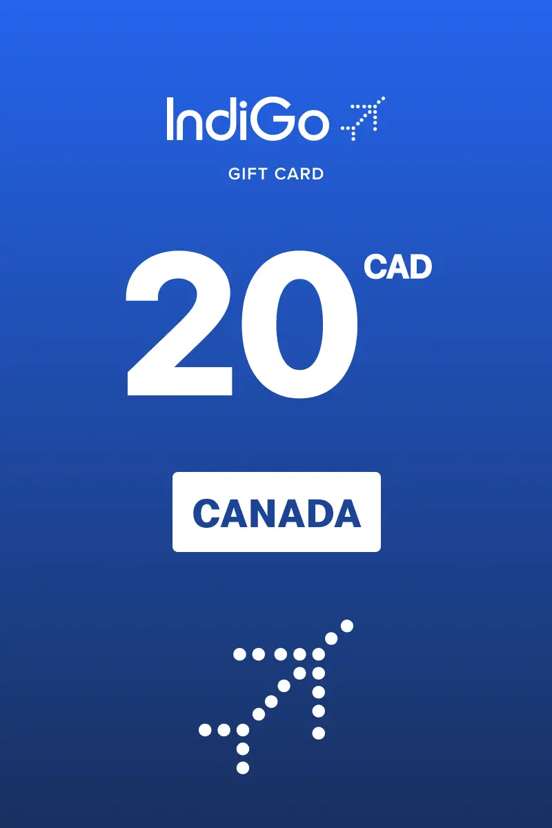 Indigo 20 CAD Gift Card (Canada) - Digital Key