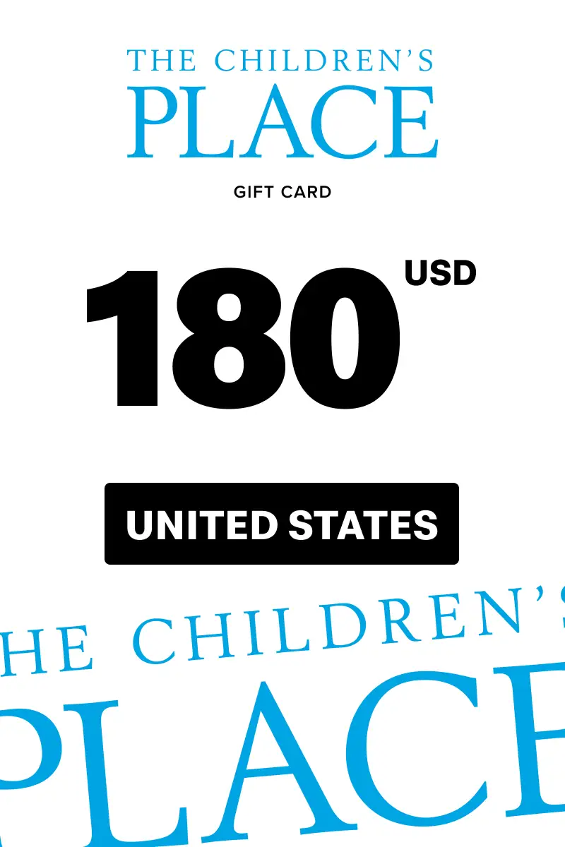 The Children's Place 180 USD Gift Card (United States) - Digital Key