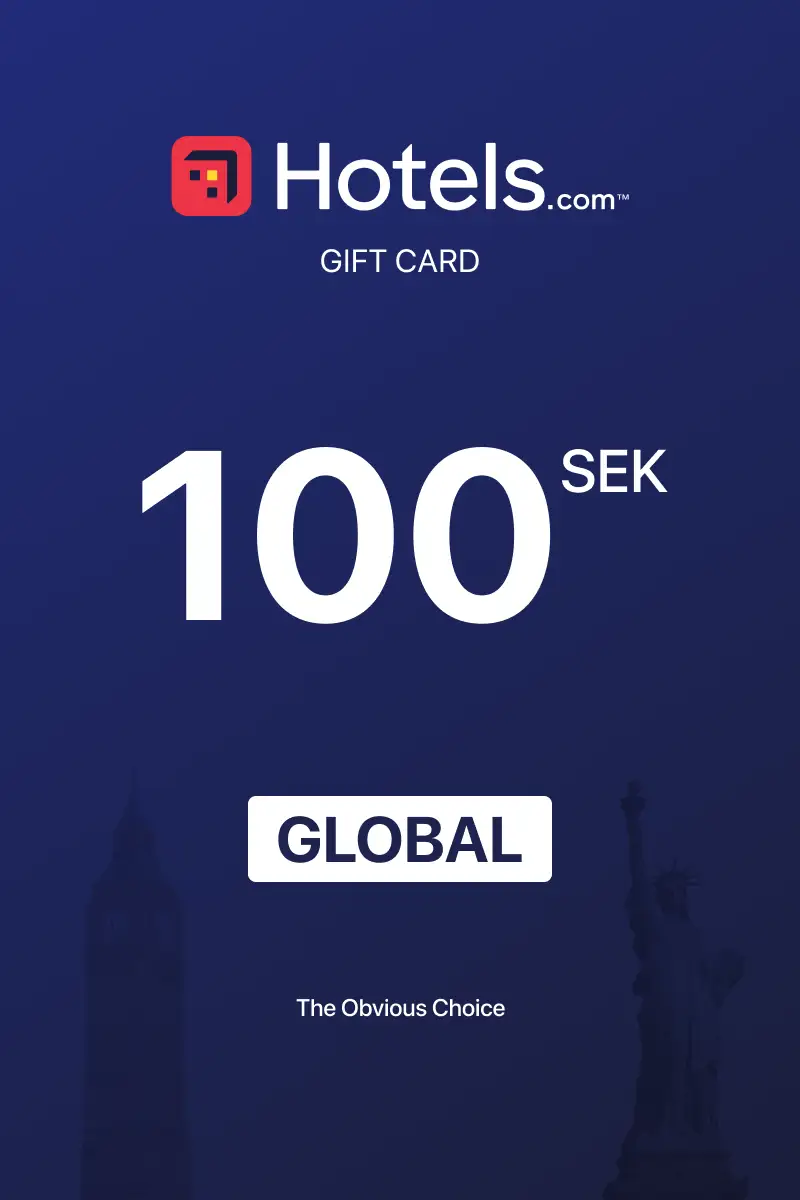 Hotels.com 100 SEK Gift Card (Global) - Digital Key