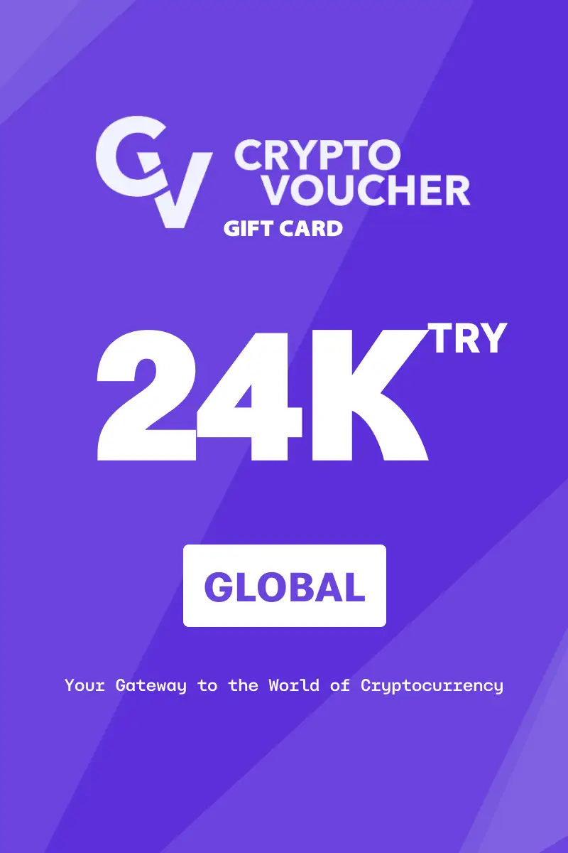 Crypto Voucher 24000 TRY Gift Card (Global) - Digital Key