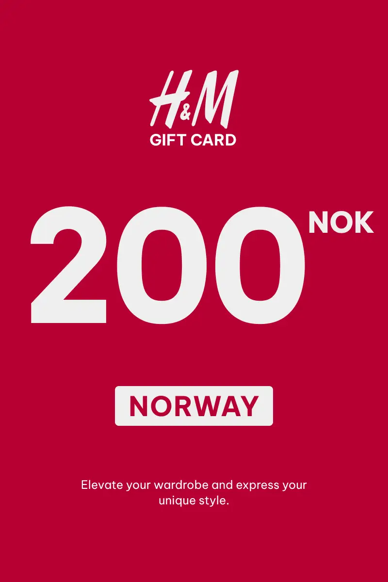 HandM 200 NOK Gift Card (Norway) - Digital Key