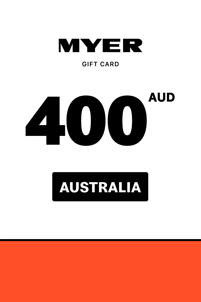 Myer 400 AUD Gift Card (Australia) - Digital Key